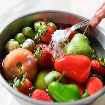 روش ضد عفونی میوه و سبزیجات